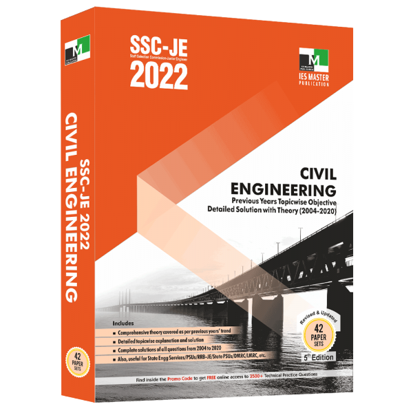 SSC-JE 2022 Civil Engineering Previous Years Topic wise Objective Detailed Solution with Theory 